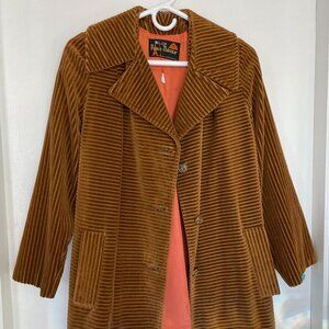 RARE Vintage Paris-Mexico Corduroy Coat | Diseños Parisinos
